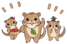 石鎚森の学校キャラクター