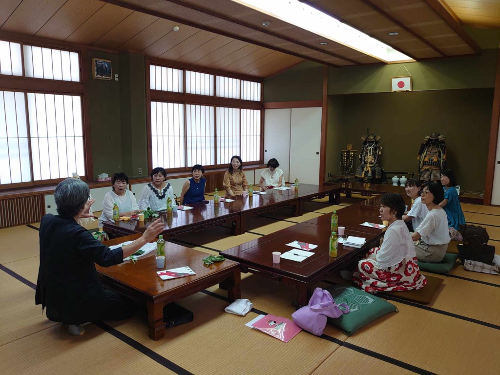 8月8日／活動報告　お山開き案内人活動から講話依頼を頂きましたの画像