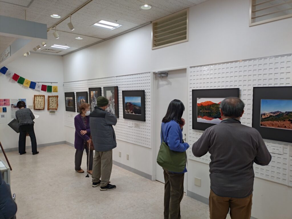 令和8年3月9日「交　流」／第40回　山岳写真集団 くもの会写真展の画像